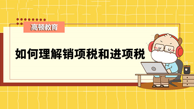 如何理解销项税和进项税