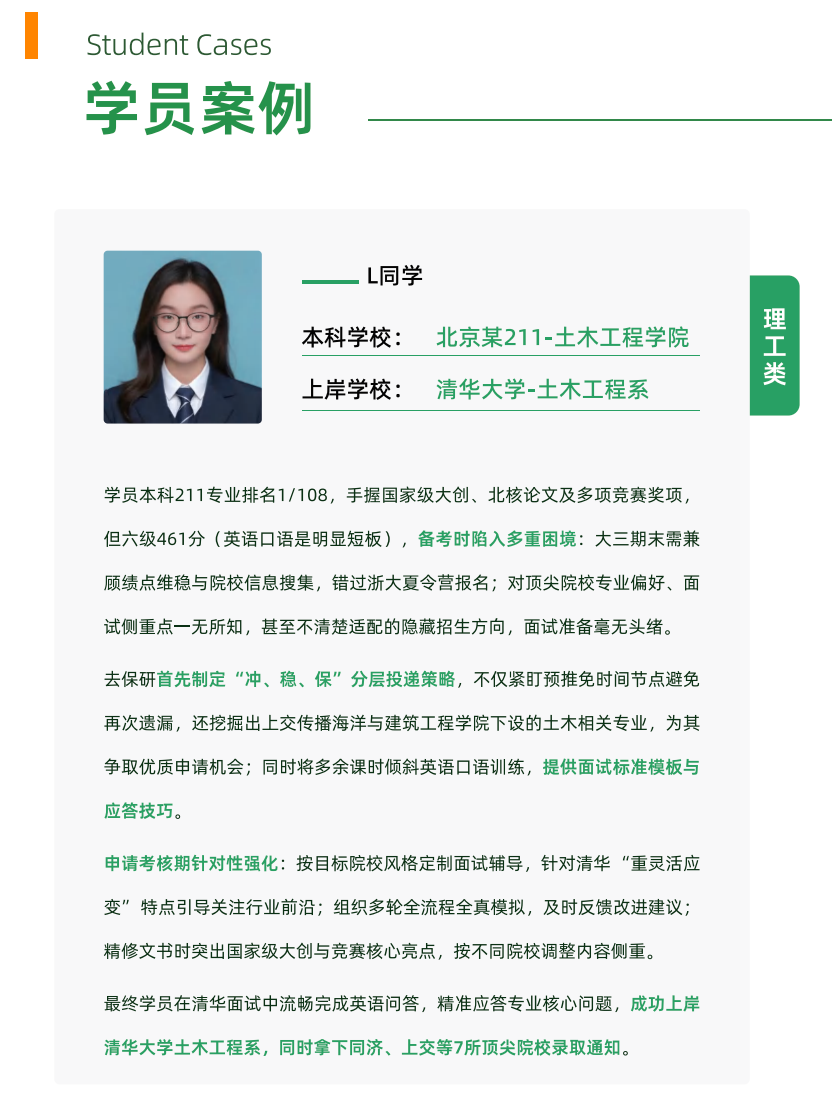 高顿去保研学员案例