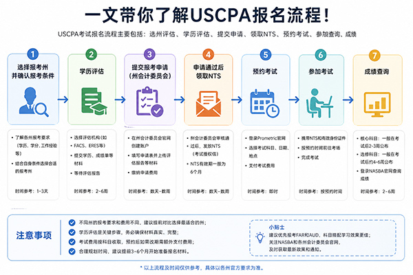 uscpa报考流程