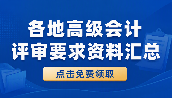 高级会计师资料
