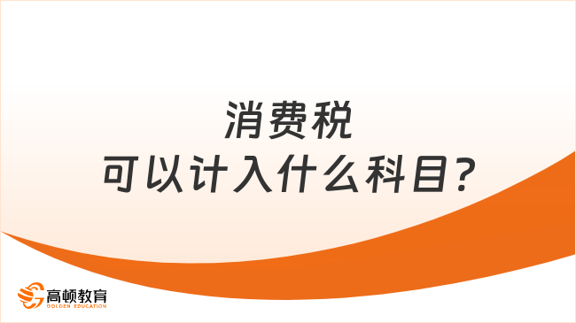 消費稅可以計入什么科目?