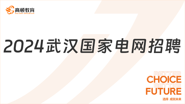 2024武汉国家电网招聘：报考条件|专业要求|福利待遇