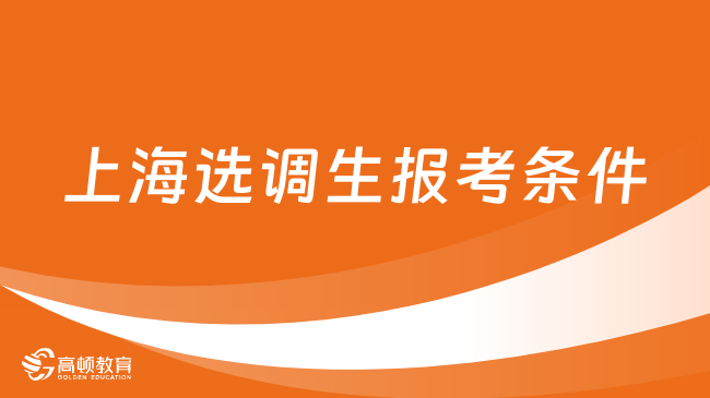 上海選調(diào)生報考條件是什么？快來看！