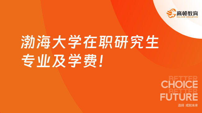 渤海大學(xué)在職研究生專(zhuān)業(yè)及學(xué)費(fèi)一覽表2024！速看