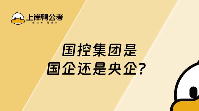 国控集团是国企还是央企？