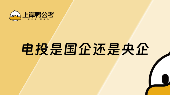 电投是国企还是央企？考电投必看！