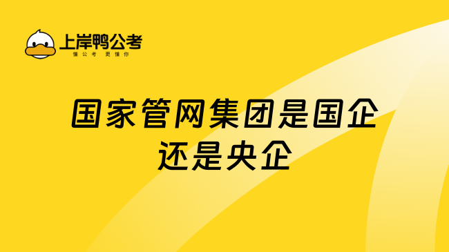 国家管网集团是国企还是央企