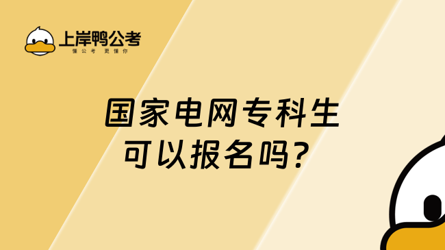 國(guó)家電網(wǎng)?？粕梢詧?bào)名嗎？