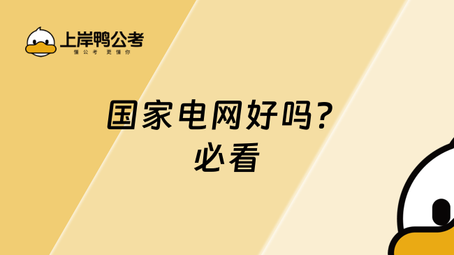 國家電網好嗎？必看