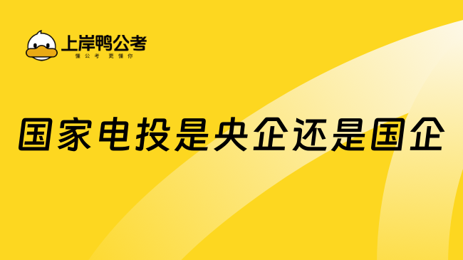 国家电投是央企还是国企