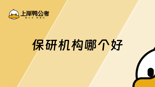 保研機構(gòu)哪個好？這家絕不踩雷！