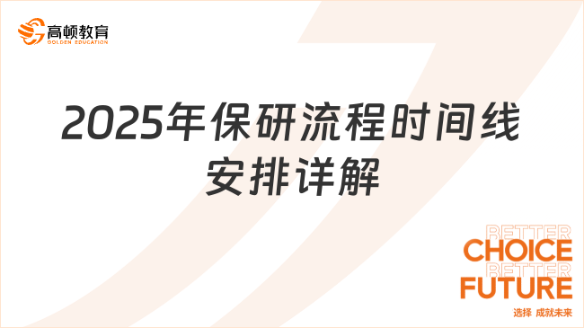 保研參考！2025年保研流程時(shí)間線安排詳解！