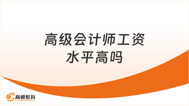 高級會計師工資水平高嗎