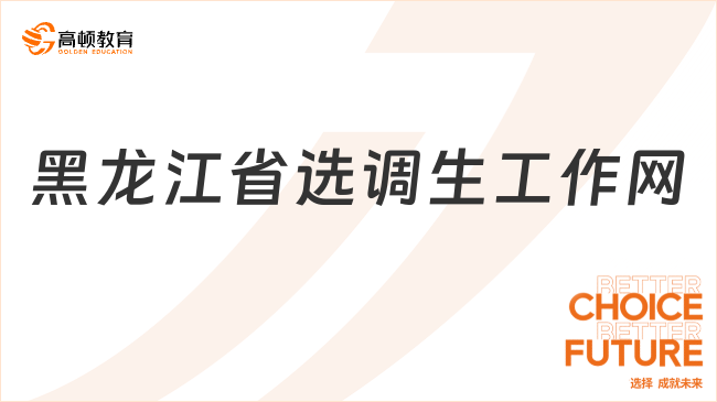 黑龍江省選調生工作網：http://gongxuan.ljxfw.gov.cn