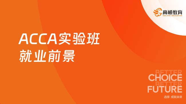 廣東海洋大學(xué)ACCA實(shí)驗(yàn)班就業(yè)前景如何？優(yōu)勢(shì)與政策支持解析