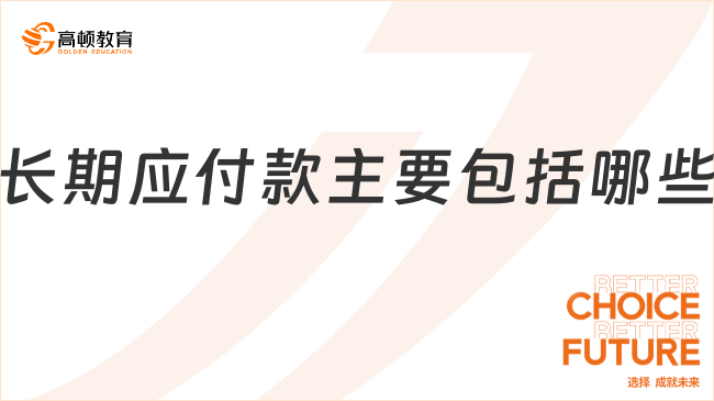 长期应付款主要包括哪些