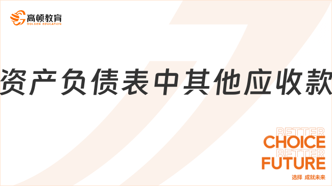 資產(chǎn)負(fù)債表中其他應(yīng)收款是指什么？