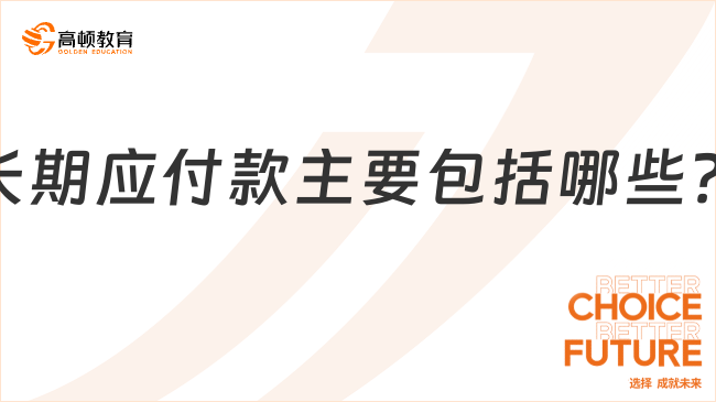 長期應(yīng)付款主要包括哪些？看完你就知道了！