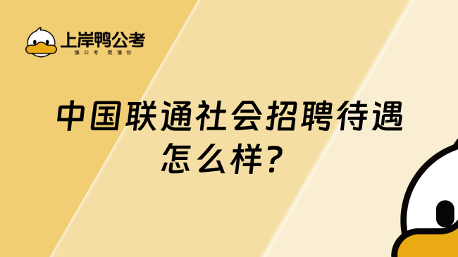 中国联通社会招聘待遇怎么样？薪酬、福利与职业发展全景图