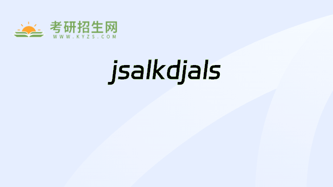 jsalkdjals