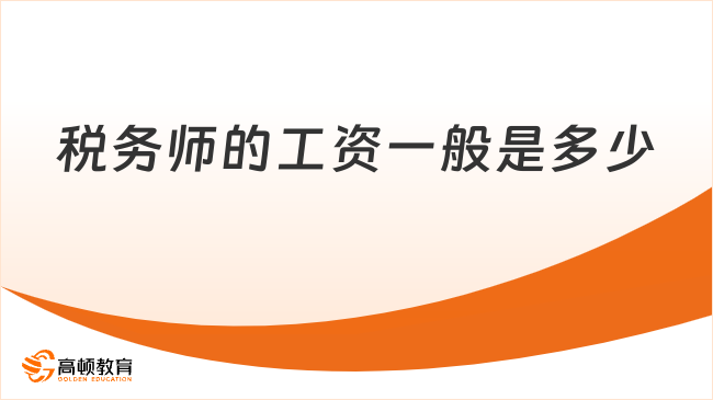 税务师的工资一般是多少？2025年最新收入揭秘
