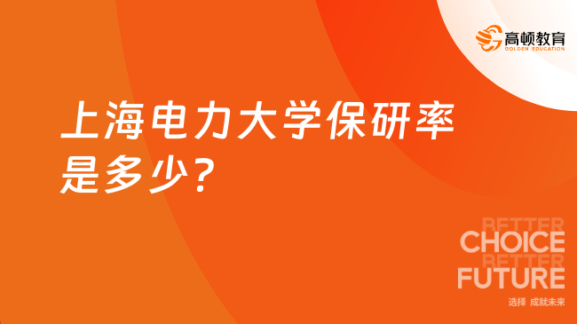 上海电力大学保研率是多少?