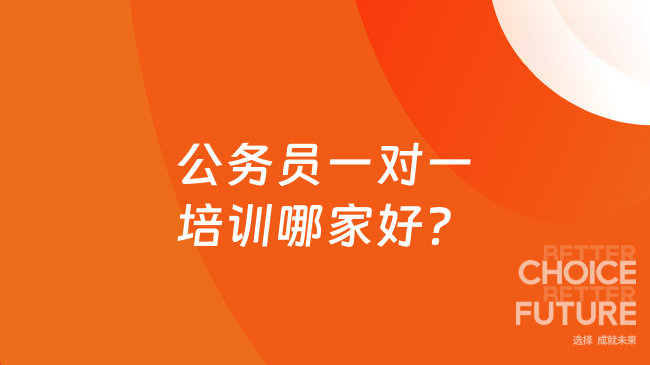 公务员一对一培训哪家好？