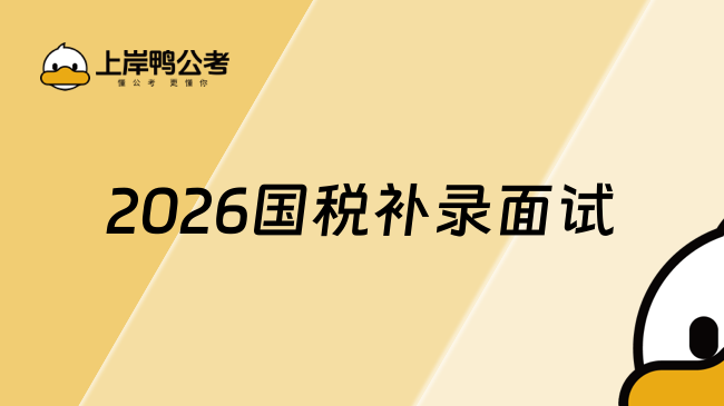 2026国税补录面试备考，高顿公考助力高效突围