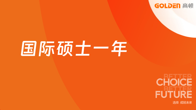国际硕士一年